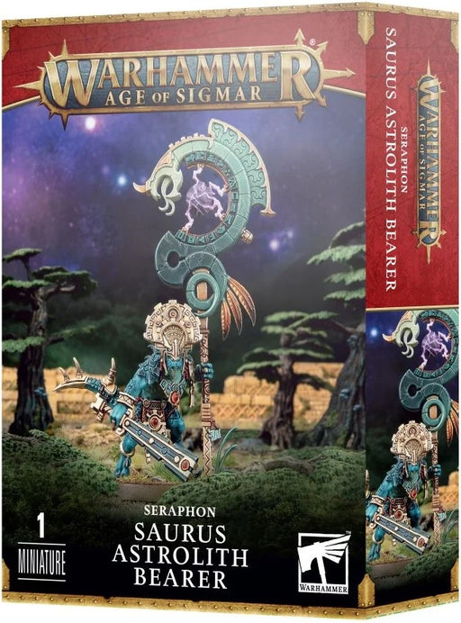 Warhammer Age of Sigmar Seraphon Saurus Astrolith Bearer