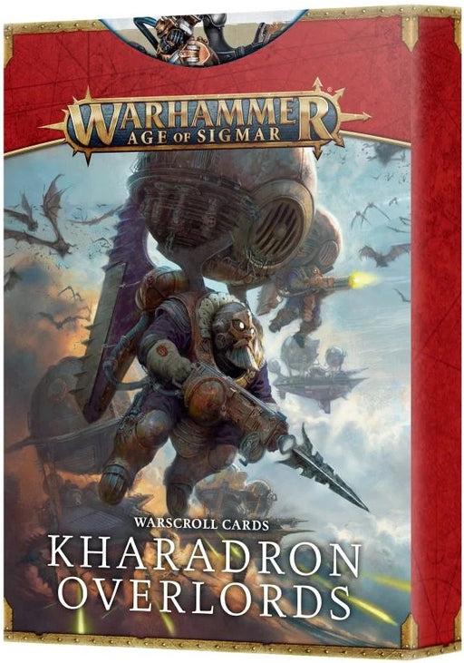 Warhammer Age of Sigmar Warscroll Cards Kharadron Overlords