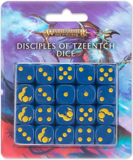 Warhammer Age of Sigmar Disciples of Tzeentch Dice Set