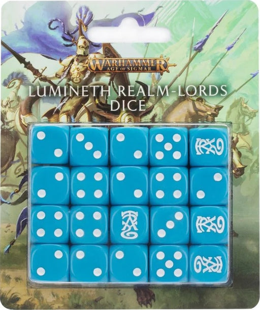 Age of Sigmar Lumineth Realm-lords Dice Set 2022