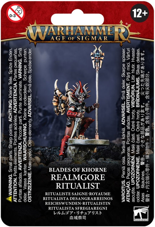 Warhammer Age Of Sigmar Blades of Khorne Realmgore Ritualist