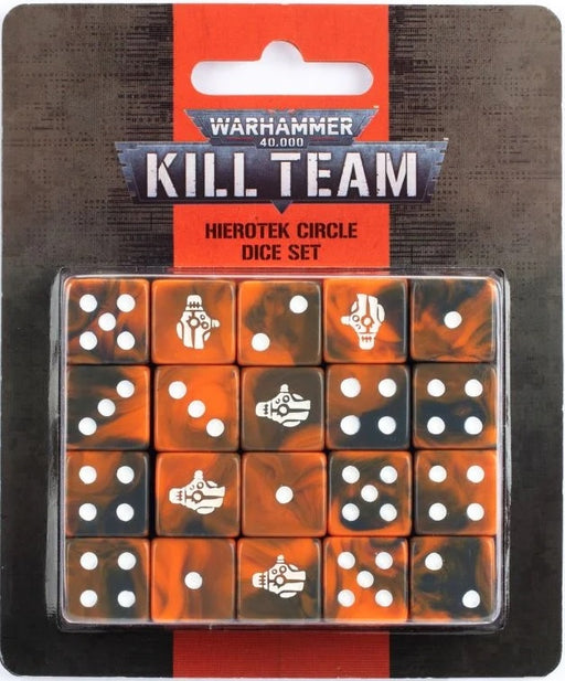 Warhammer 40,000 Kill Team Hierotek Circle Dice Set