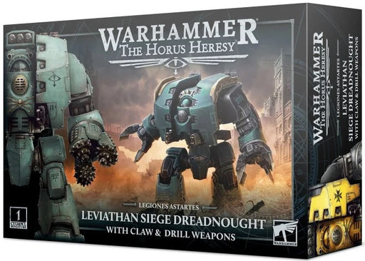 Warhammer The Horus Heresy Leviathan Siege Dreadnought with Claw & Drill Weapons