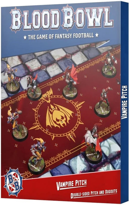 Blood Bowl Vampire Team Double-sided Pitch and Dugouts Set