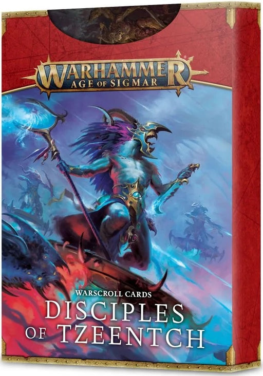 Warhammer Age of Sigmar Warscroll Cards Disciples of Tzeentch ON SALE