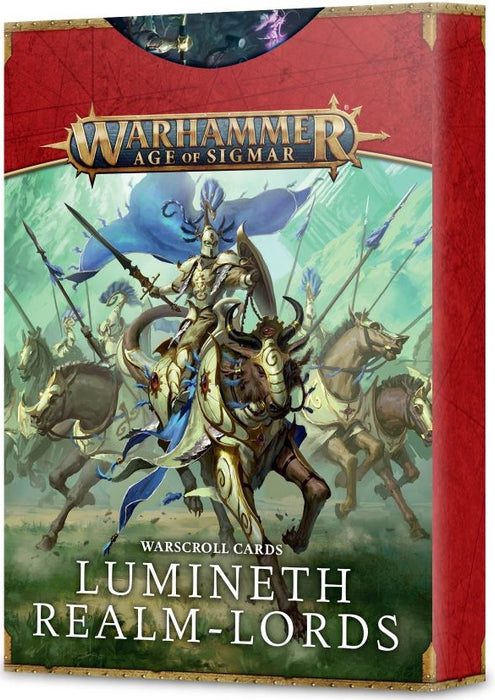 Age of Sigmar Warscroll Cards Lumineth Realm-lords ON SALE