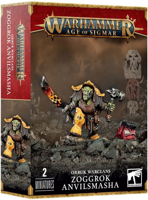Warhammer Age Of Sigmar Orruk Warclans Zoggrok Anvilsmasha