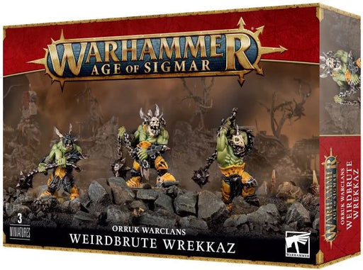 Warhammer Age Of Sigmar Orruk Warclans Weirdbrute Wrekkaz