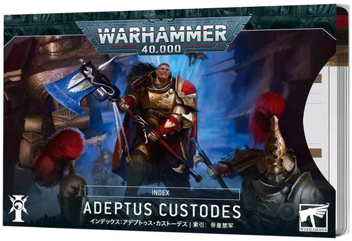 Warhammer 40,000 Index: Adeptus Custodes