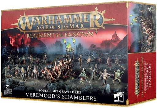 Warhammer Age of Sigmar Soulblight Gravelords Regiments of Renown Veremord's Shamblers 71-91
