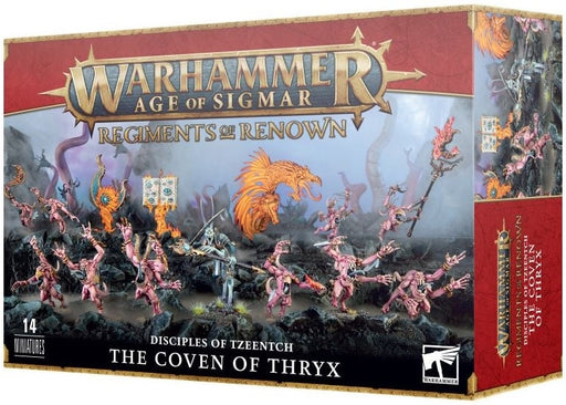 Warhammer Age of Sigmar Regiments of Renown Disciples of Tzeentch The Coven of Thryx