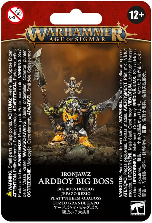 Warhammer Age Of Sigmar Ironjawz Ardboy Big Boss