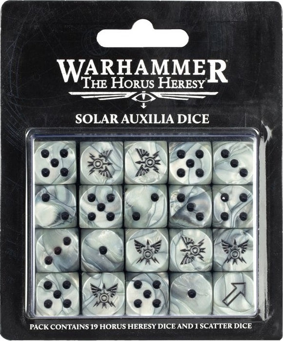 Warhammer The Horus Heresy Solar Auxilia Dice Set ON SALE