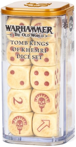 Warhammer The Old World Tomb Kings Of Khemri Dice