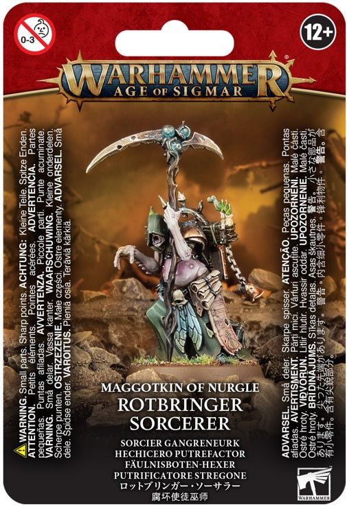 Warhammer Age of Sigmar Rotbringer Sorcerer