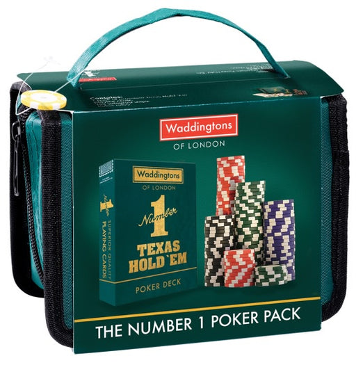 Waddingtons Number 1 of London Poker Travel Pack