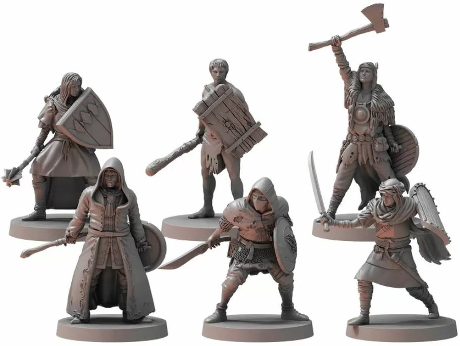 Dark Souls RPG Miniatures: Unkindled Heroes Pack 2