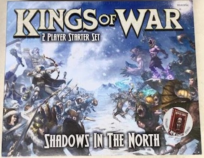 Kings of War Shadows in the North 2 Player Starter Set - Updated with New Gamers Edition Book
