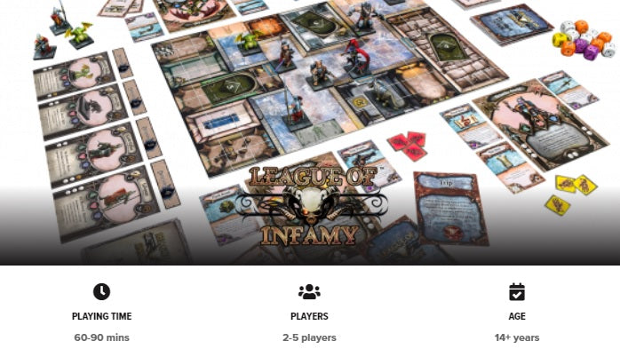 League of Infamy - The Occasionally Co-operative Dungeon Crawler