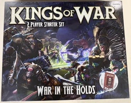Kings of War Two Player Starter War in the Holds - Updated with New Gamers Edition Book