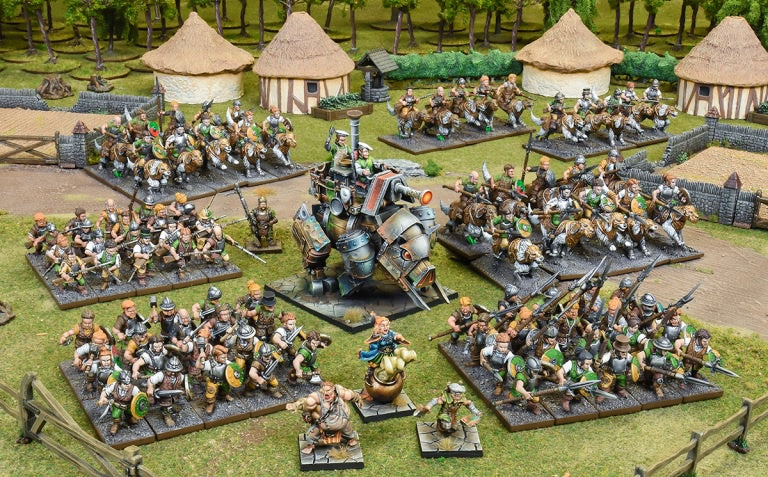Kings of War Halfling Mega Army