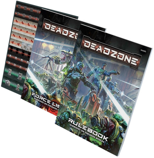Deadzone 3rd Edition Rulebooks and Counter Sheet Pack