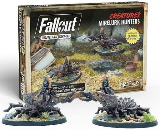 Fallout Wasteland Warfare Miniatures Mirelurk Hunters