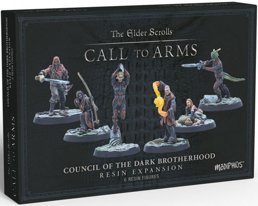 Elder Scrolls Call to Arms Miniatures Council of the Dark Brotherhood