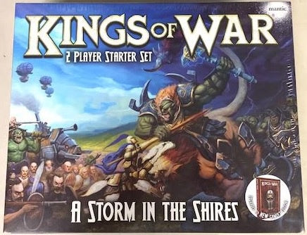 Kings of War A Storm in the Shires 2-player set - Updated  with New Gamers Edition Book