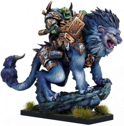 Kings of War Riftforged Orc Stormbringer on Manticore