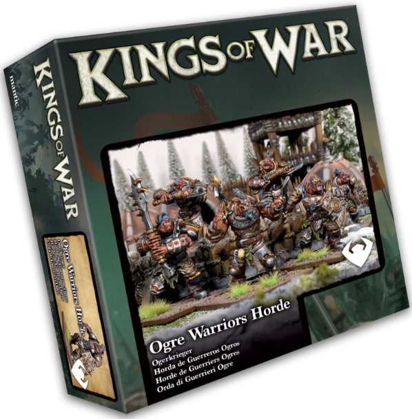 Kings of War Ogre Warriors Horde