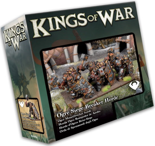 Kings of War Ogre Siege Breaker Horde
