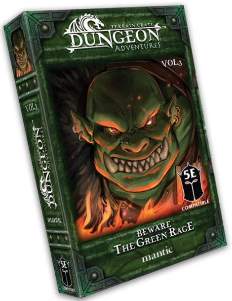 Dungeon Adventures: Beware The Green Rage (For 5E)