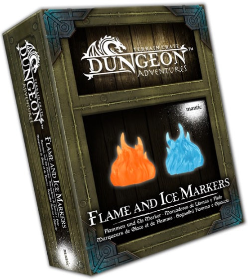 Dungeon Adventures: Flame and Ice Markers