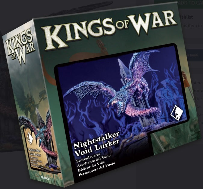 Kings Of War Nightstalker Void Lurker