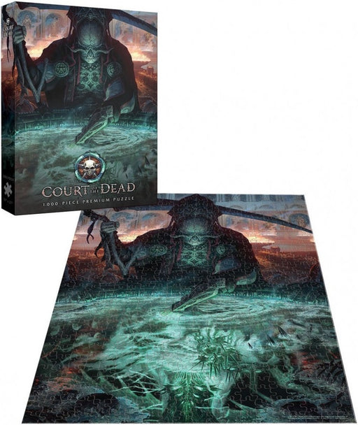 USAOPOLY Puzzle Court of the Dead the Dark Shepherds Reflection Puzzle 1000 pieces  Jigsaw Puzzle