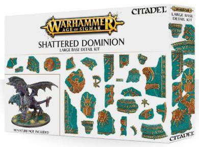 Warhammer: Age of Sigmar Shattered Dominion Large Base Detail Kit 66-99