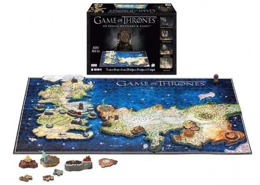 Game of Thrones Westeros & Essos 4D Puzzle