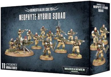 Warhammer 40K Tyranids Genestealer Cults Neophyte Hybrid Squad / Brood Brothers 51-57