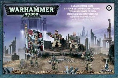 Warhammer 40K  Astra Militarum  Guard Cadian Command Squad 47-09