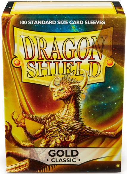 Dragon Shield Gold Sleeves