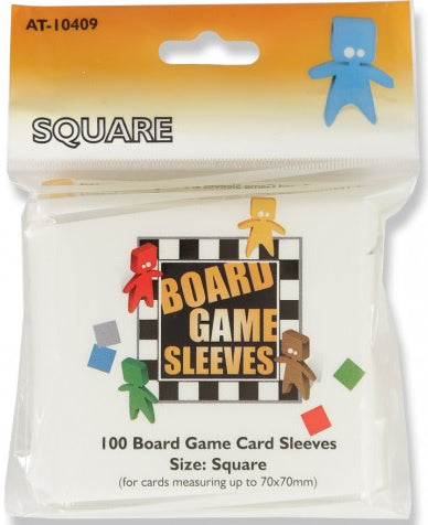 Dragon Shield Sleeves Board Game Clear Square (69x69mm)
