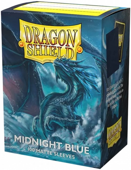Dragon Shield 100 Count Standard Matte Sleeve Midnight Blue