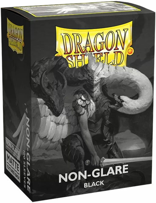 Dragon Shield Sleeves Box 100 MATTE Non Glare Black