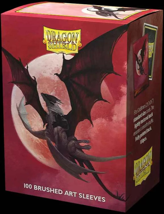 Dragon Shield 100 Count Standard Brushed Art Sleeve Valentine 2024