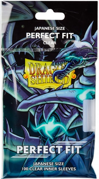 Dragon Shield Japanese Perfect Fit Clear ( Yugioh Size )