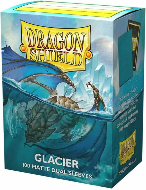 Sleeves Dragon Shield Box 100 Standard Size Dual Matte Glacier Minion