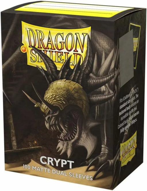 Sleeves Dragon Shield Box 100 Standard Size Dual Matte Crypt Neonen