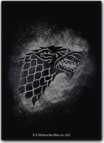 Dragon Shield Brushed Art Game of Thrones House Stark - Box 100 Sleeves