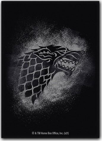 house stark card sleeves Fantasy Flight Game Of Thrones House Stark (50) Standard Size Card Game Sleeves